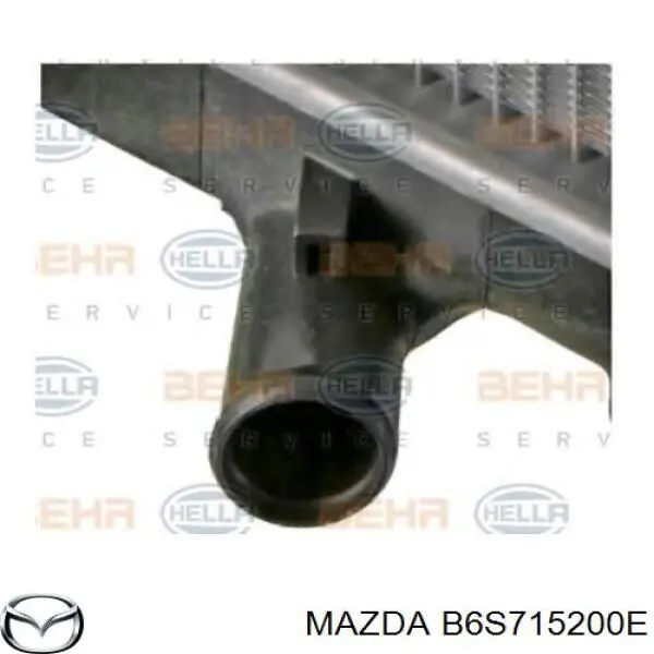 Радіатор B6S715200E Mazda