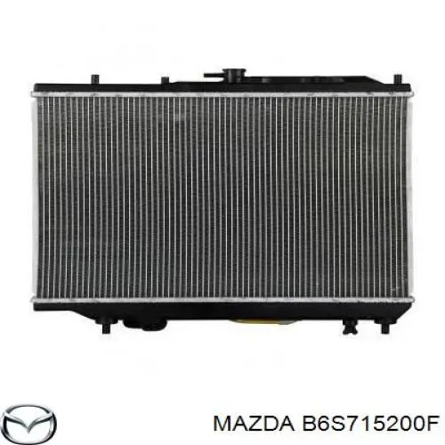 B6S715200F Mazda радіатор охолодження двигуна
