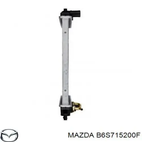 Купити B6S715200F Mazda Радіатор двигуна