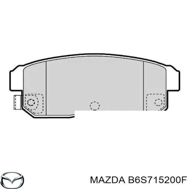 Радіатор B6S715200F Mazda