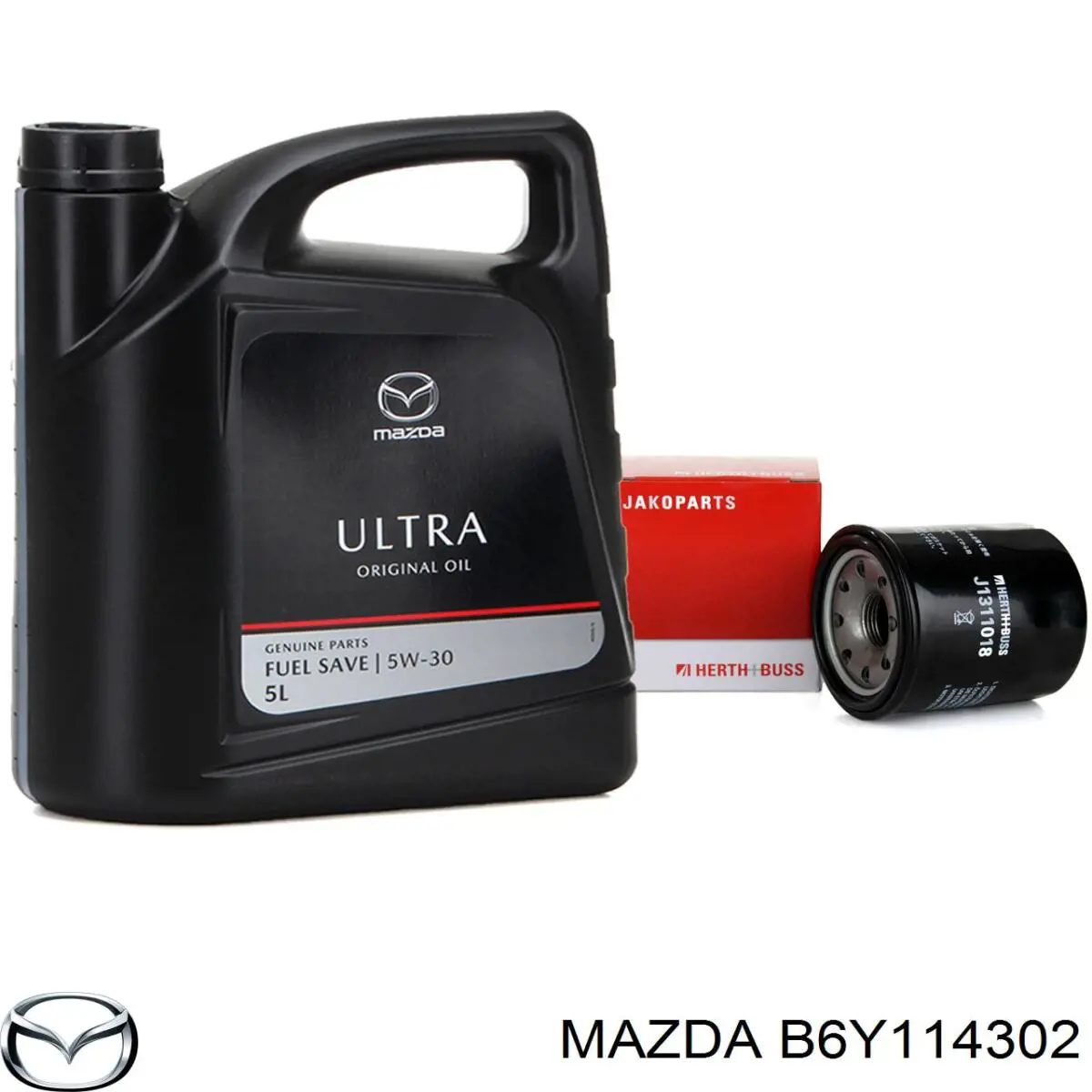 Масляний фільтр двигуна Mazda B6Y114302 ціна, від 4.85 USD
