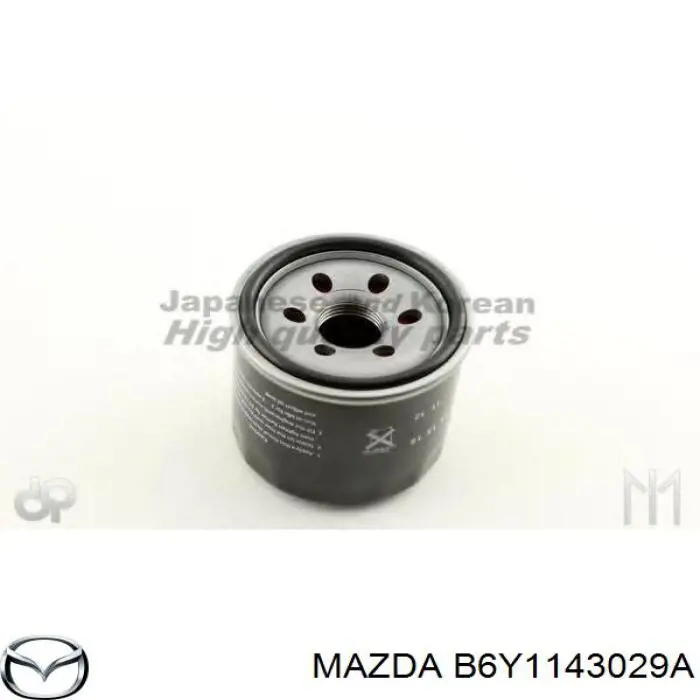 B6Y1143029A Mazda Фільтр масла