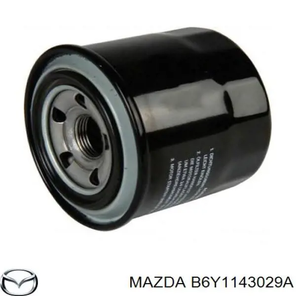 Масляний фільтр B6Y1143029A Mazda