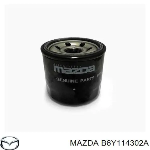 B6Y114302A Mazda фільтр масляний