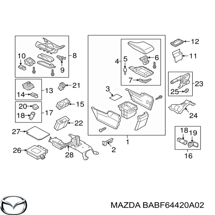  BABF64420A02 Mazda