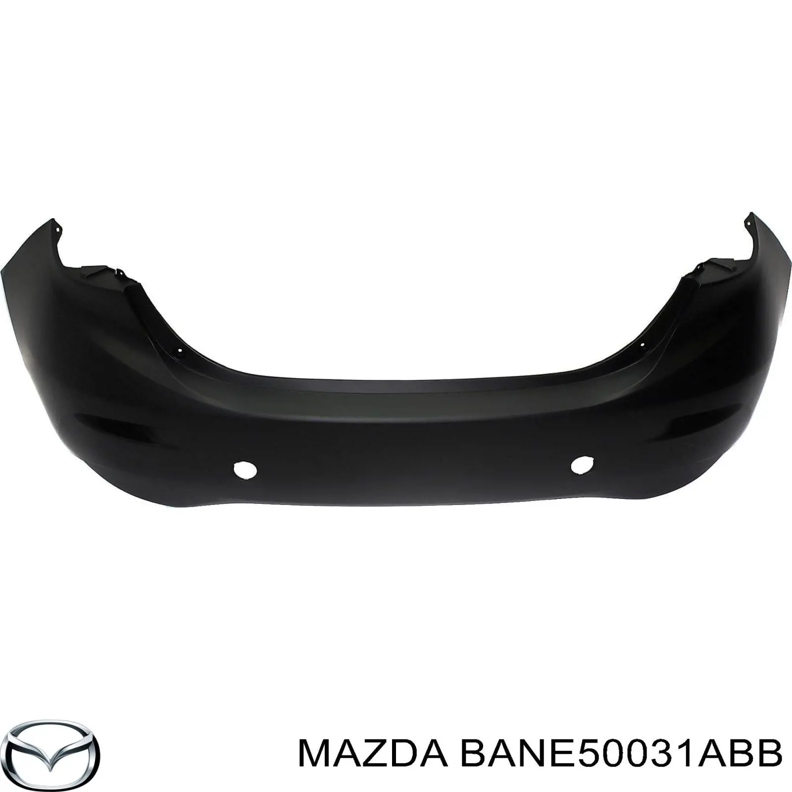 BANE50031ABB Mazda Бампер передній в зборі