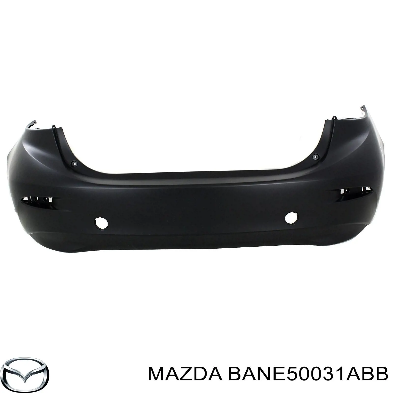 Передній бампер BANE50031ABB Mazda