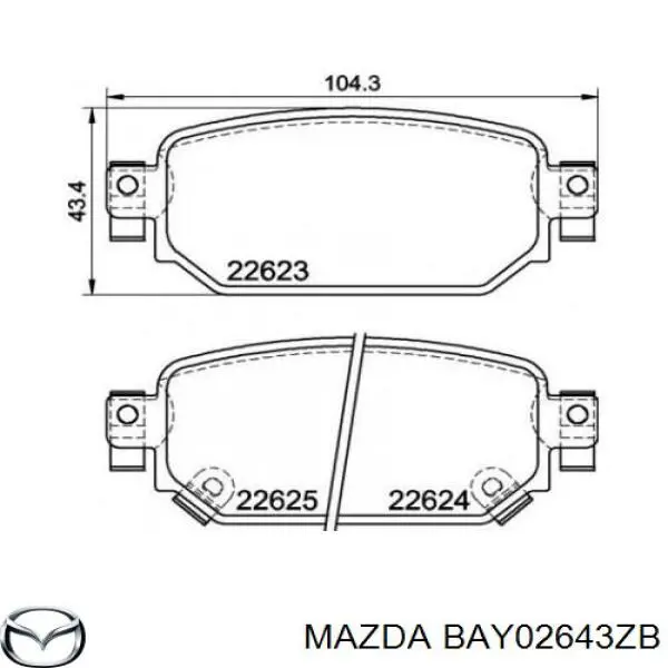  BAY02643ZB Mazda