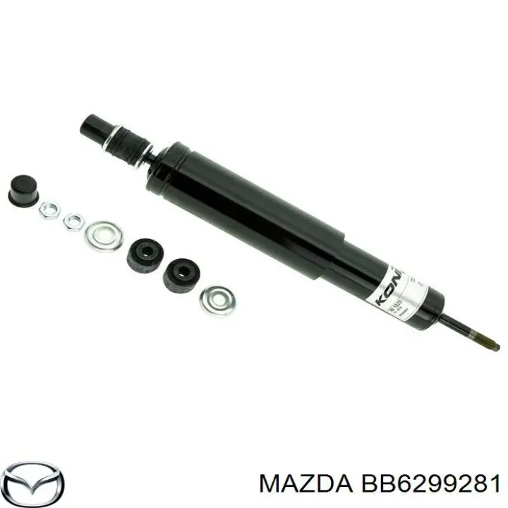 Амортизатор задній BB6299281 Mazda