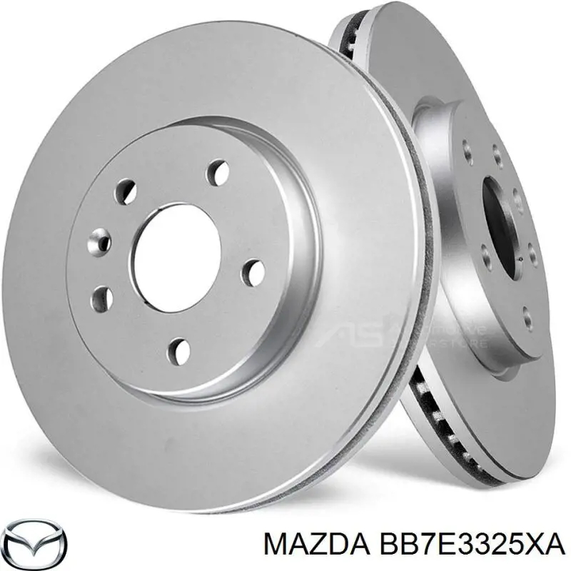 BB7E3325XA Mazda Гальмо дискове переднє