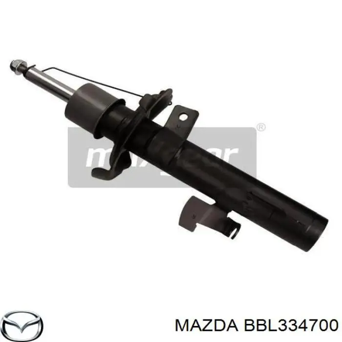 Амортизатор передній, правий Mazda BBL334700 ціна, від 29.14 USD