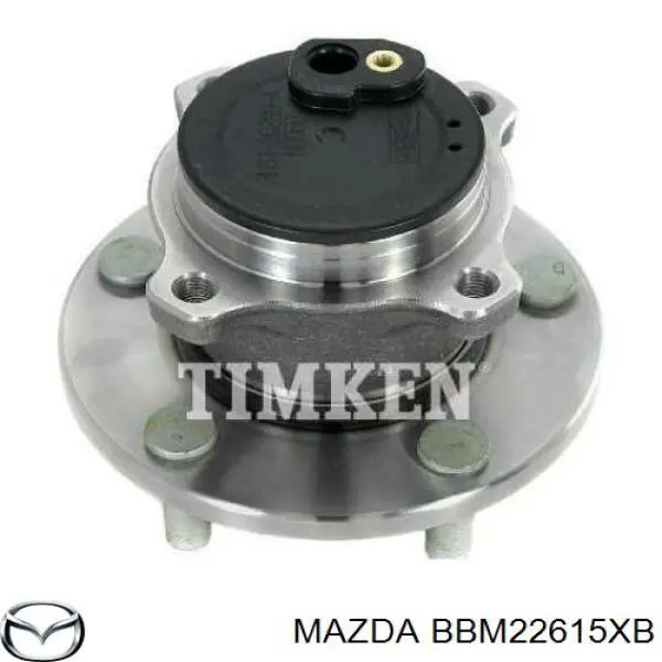 Маточини задніх коліс Mazda BBM22615XB ціна, від 46.89 USD
