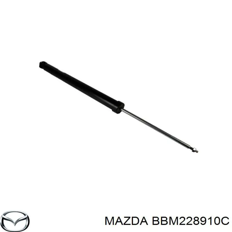 BBM228910C Mazda Амортизатори задні
