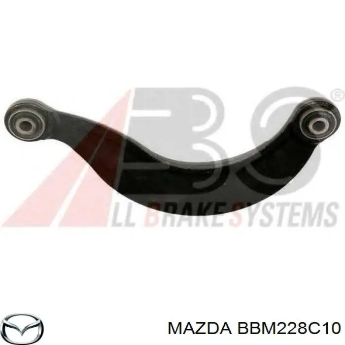 BBM228C10 Mazda важіль задньої підвіски верхній, лівий/правий