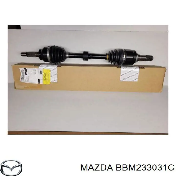 BBM233031C Mazda Цапфа передня ліва