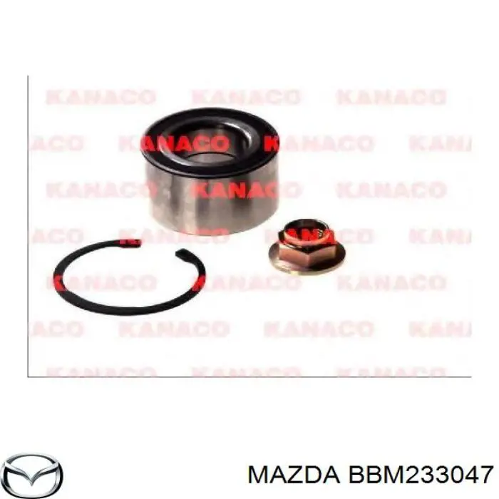 Купити BBM233047 Mazda Підшипник ступиці передньої