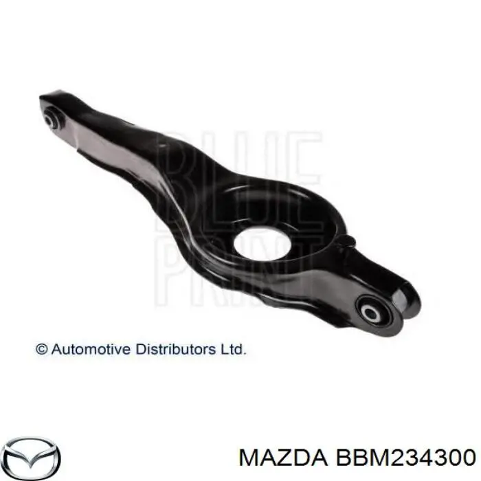 Важіль передньої підвіски нижній, правий BBM234300 Mazda