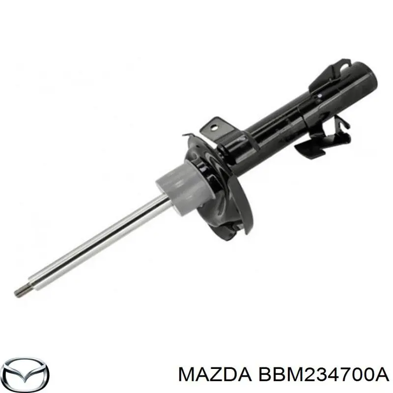 BBM234700A Mazda амортизатор передній, правий