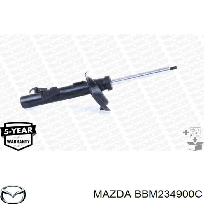 Купити BBM234900C Mazda Амортизатора передній лівий