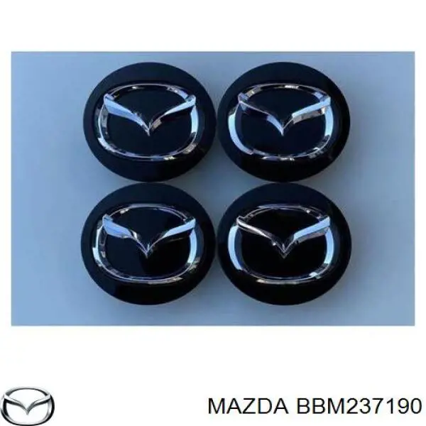 Заглушка маточини Mazda BBM237190 ціна, від 4.22 USD