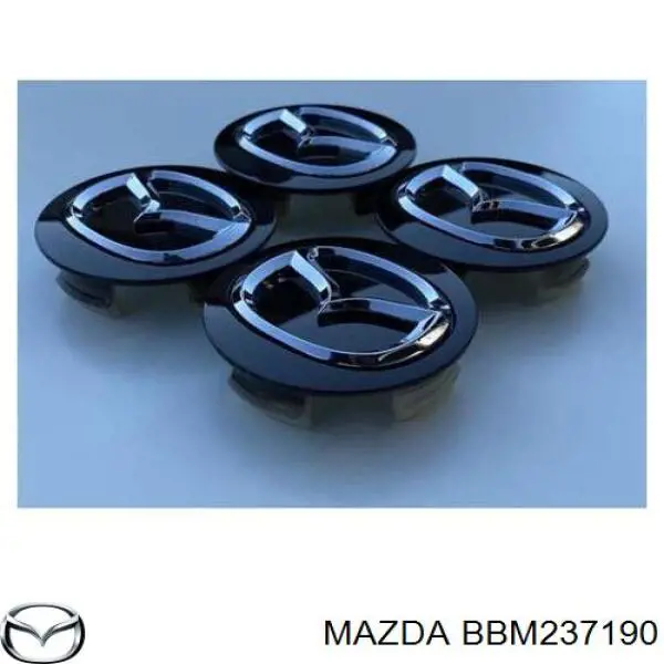 Mazda,колпачек литого диска bbm2-37-190 на Mazda CX-9 TB
