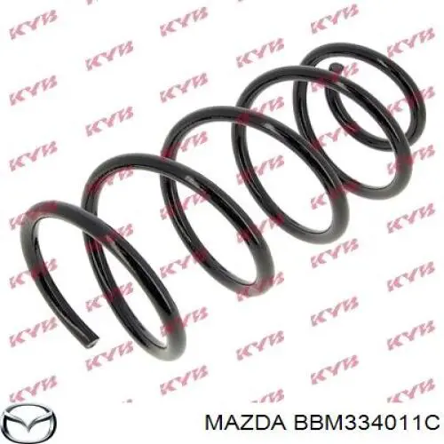 Пружина передня Mazda BBM334011C ціна, від 43.08 USD