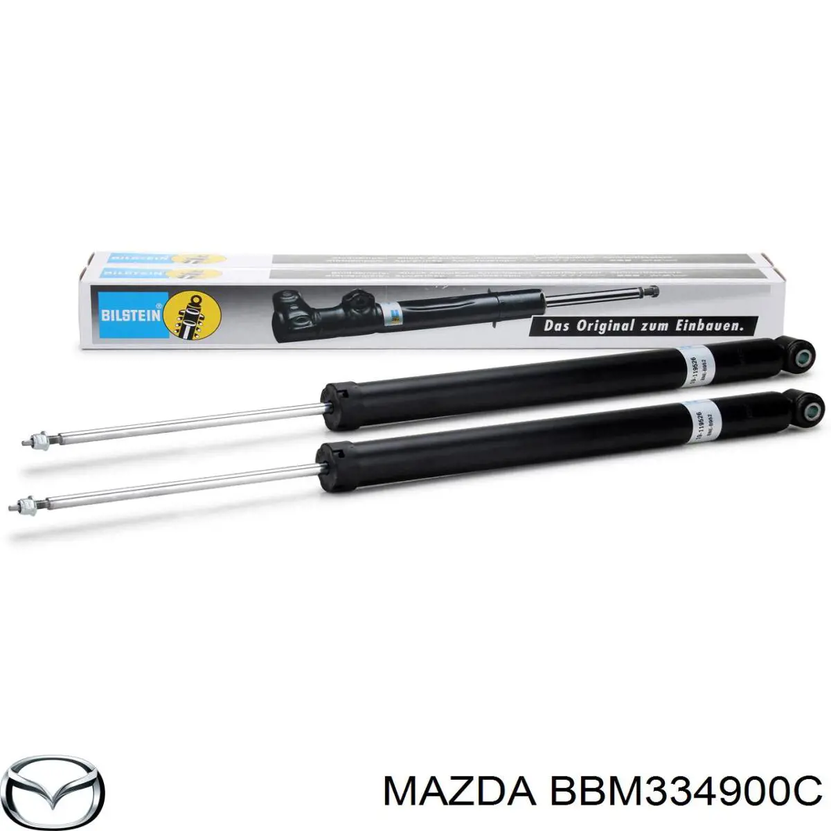 Амортизатора передній лівий BBM334900C Mazda