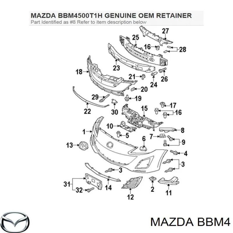 Купити BBM4 Mazda 
