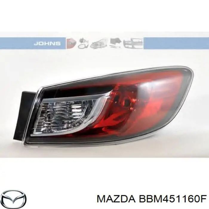  BBM451160F Mazda