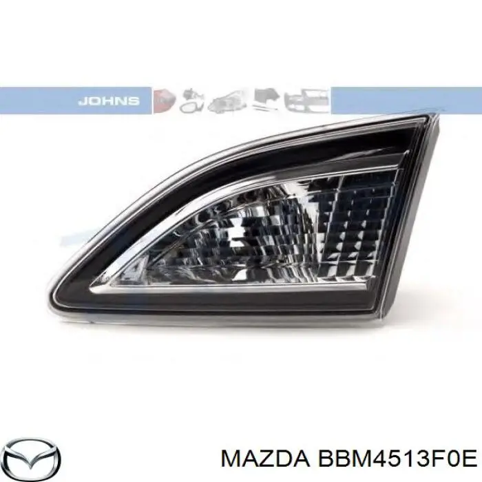 Ліхтар задній правий, внутрішній 170267001 Mercedes