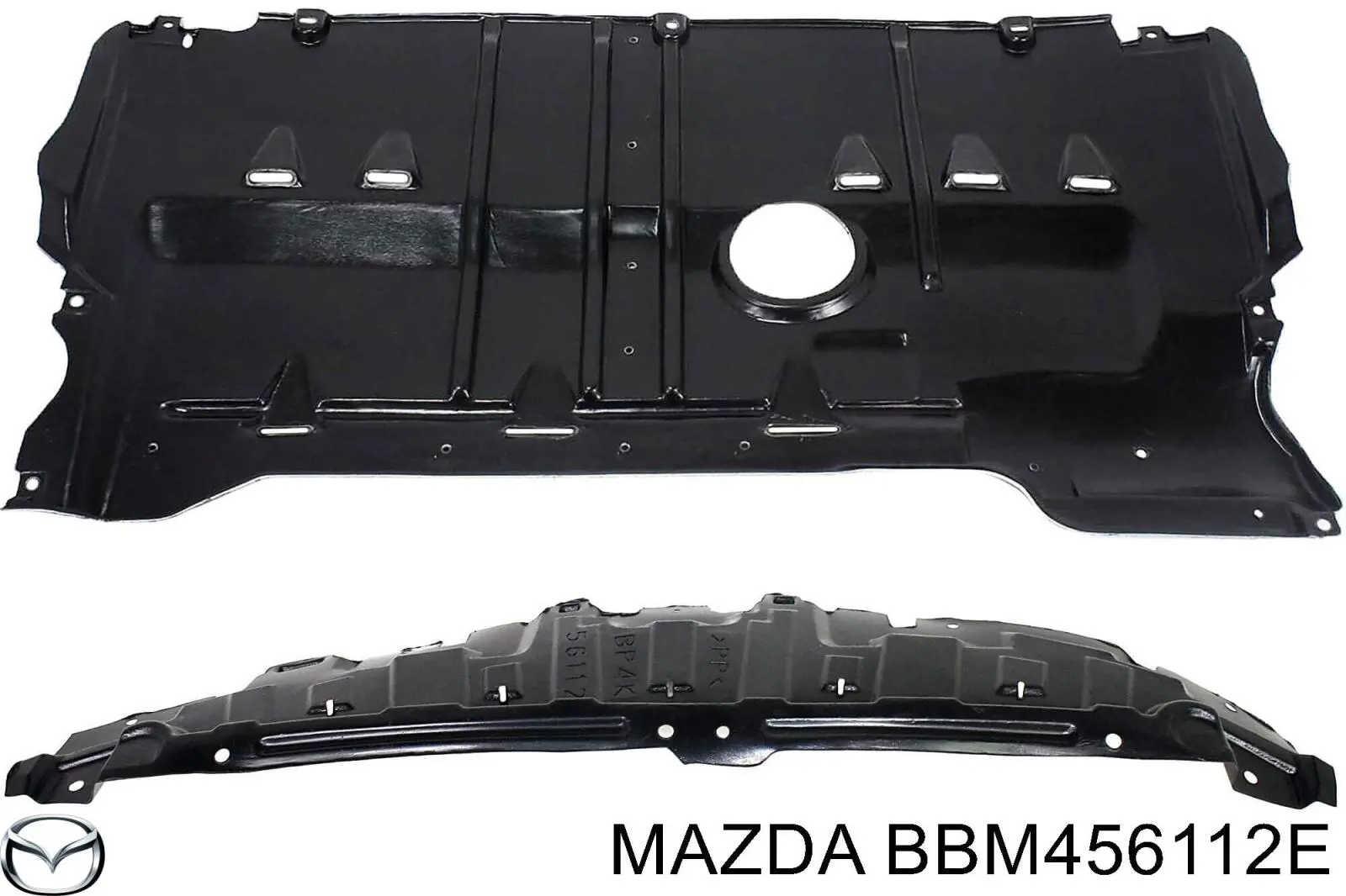 BBM456112E Mazda Обвіс бампера