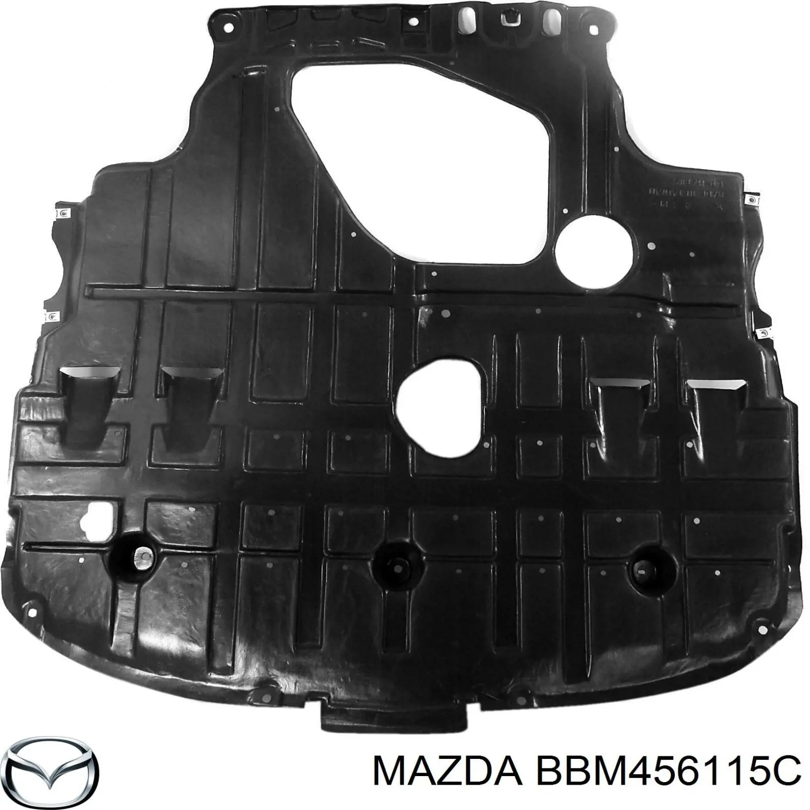 Захист двигуна, лівий Mazda BBM456115B ціна, від 6.01 USD