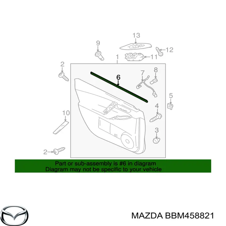 BBM458821 Mazda 