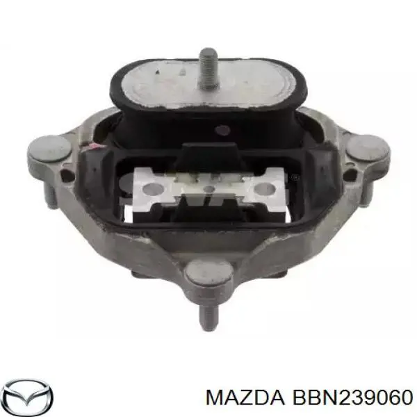 Права подушка двигуна Mazda BBN239060 ціна, від 56.24 USD
