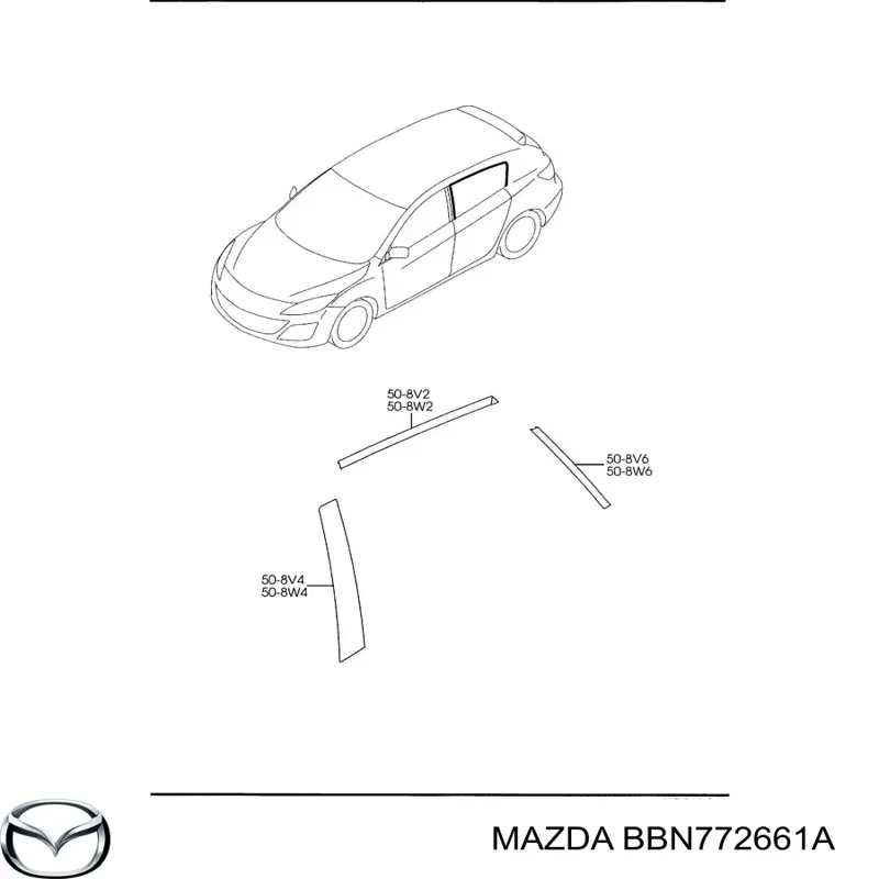 BBN772661A Mazda 
