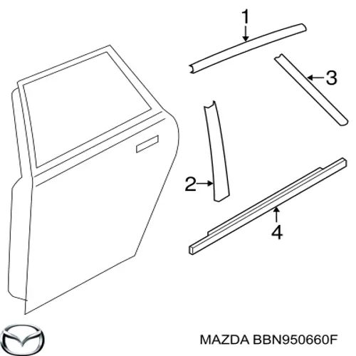 BBN950660F Mazda 
