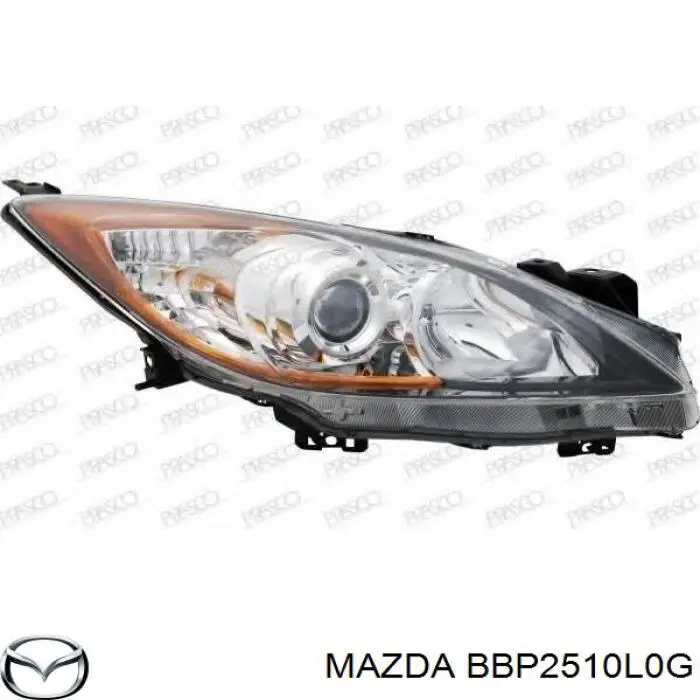 BBP2510L0K Mazda фара ліва
