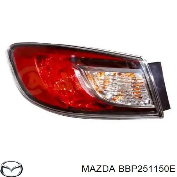 Купити BBP251150E Mazda Ліхтар задній правий, зовнішній