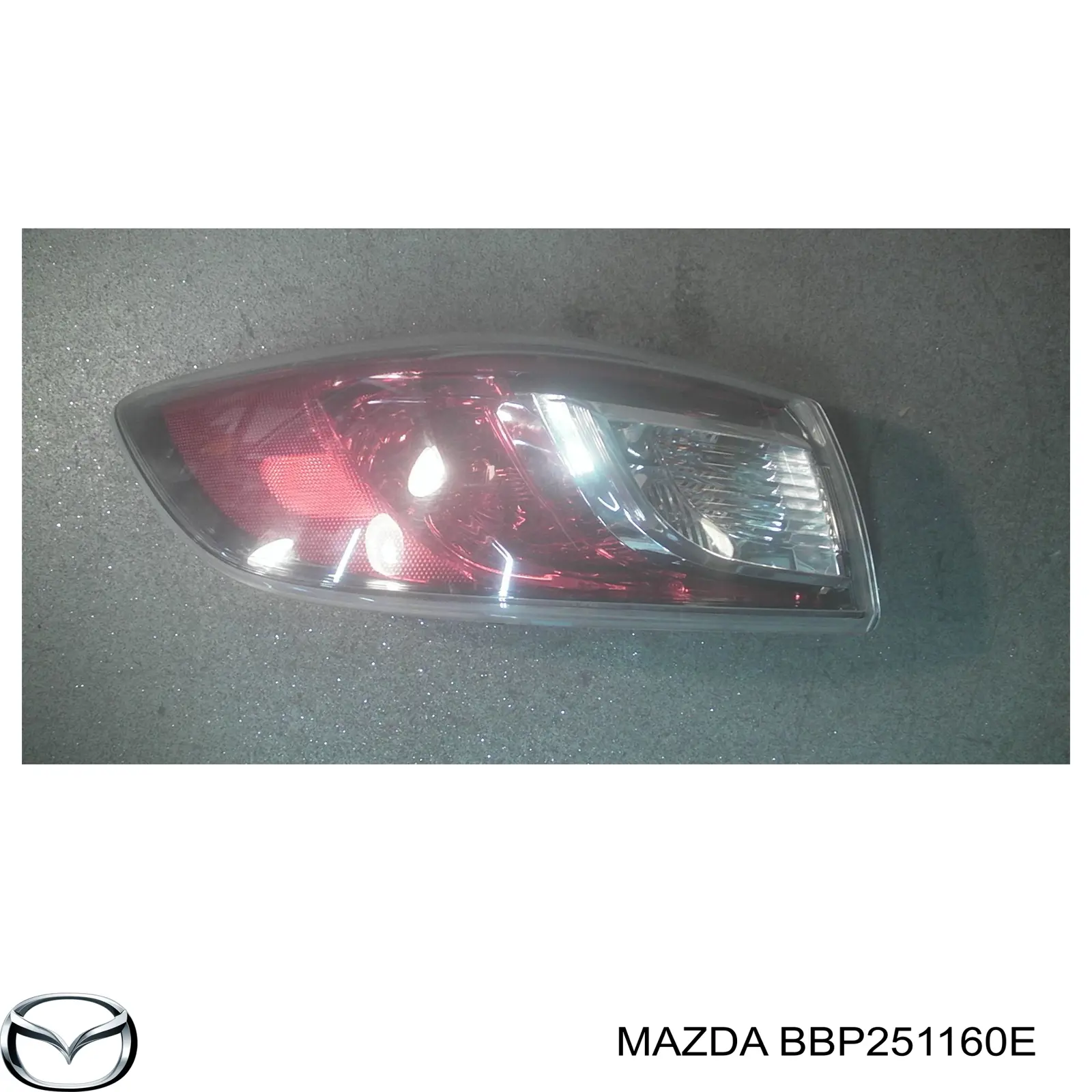 Задня ліва зовнішня фара Mazda BBP251160E ціна, від 40.20 USD