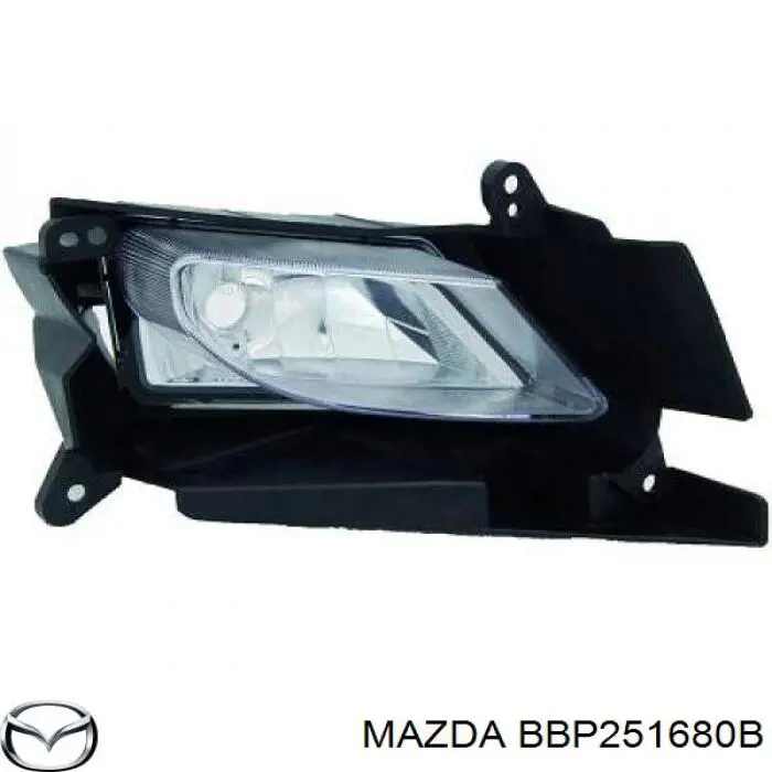 Фара протитуманна, ліва Mazda 3 (BL) (Мазда 3)