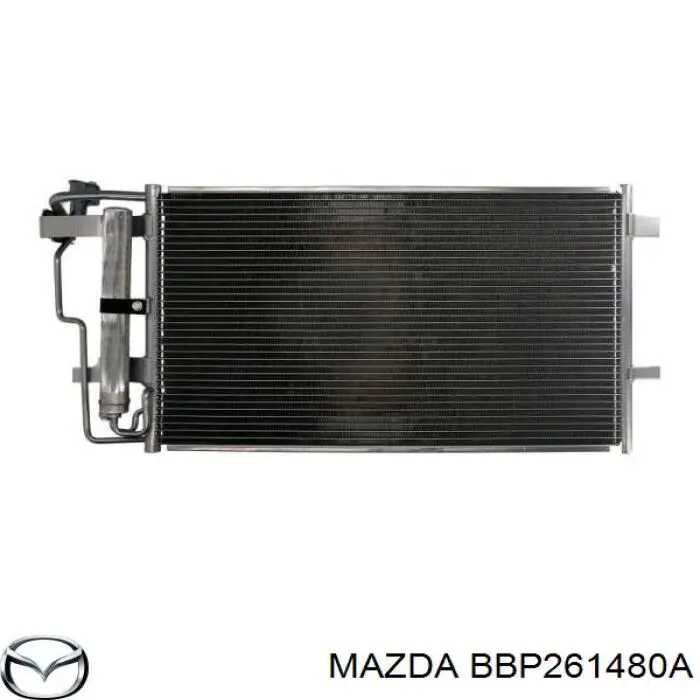 BBP261480A Mazda радіатор кондиціонера