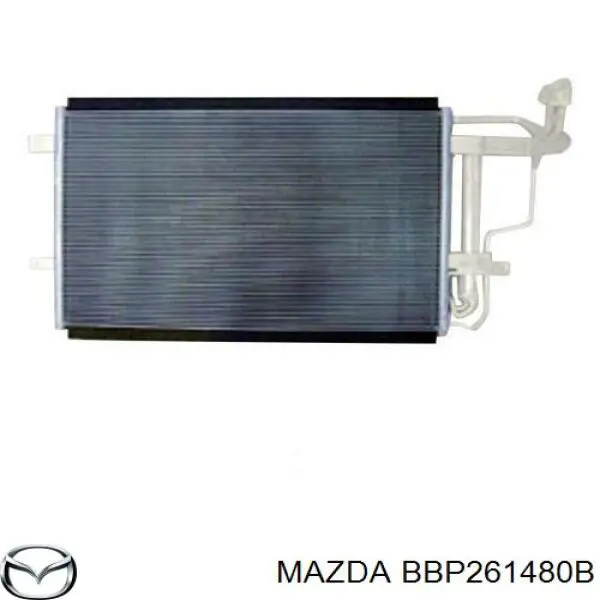 BBP261480B Mazda радіатор кондиціонера