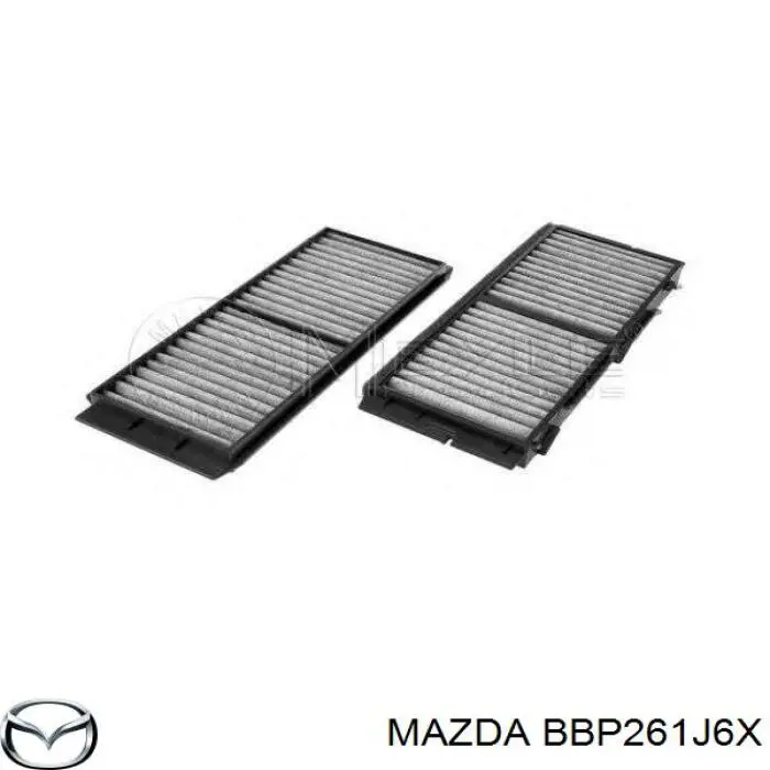 BBP261J6X Mazda Внутрішньосалонний фільтр