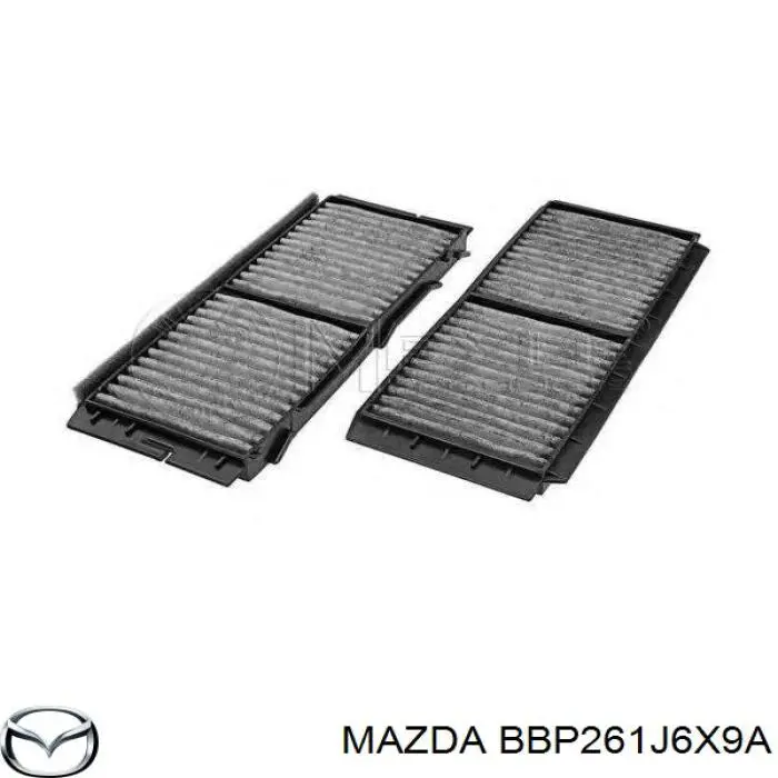 Купити BBP261J6X9A Mazda Фільтр салону вугільний