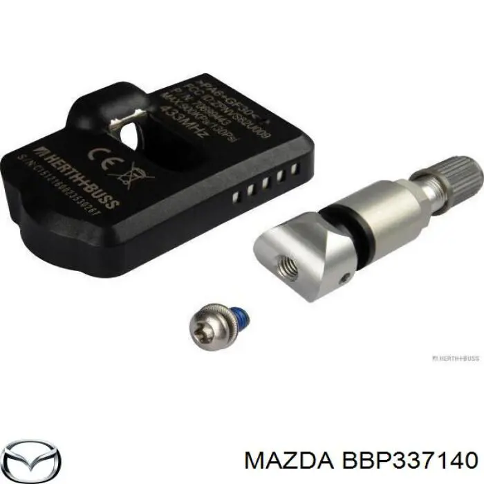 Датчик тиску повітря в шинах BBP337140 Mazda