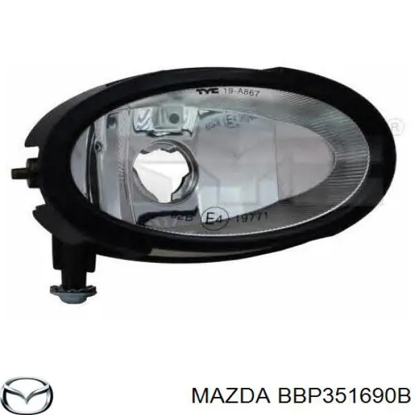 Купити BBP351690B Mazda Фара протитуманна, ліва