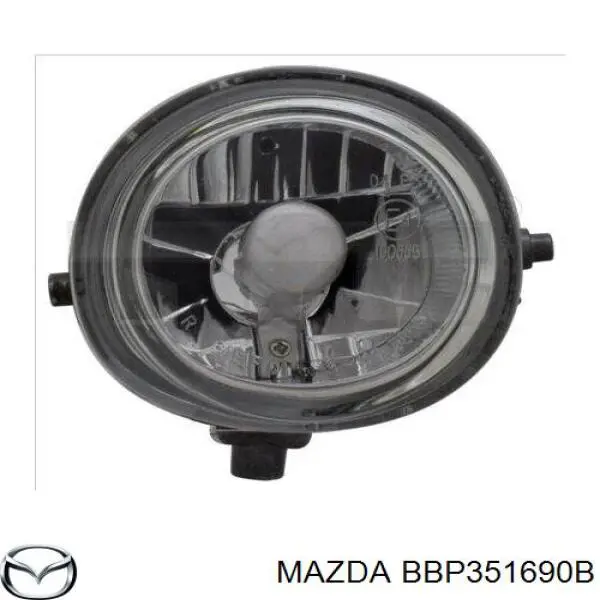 Туманка ліва Mazda BBP351690B ціна, від 51.74 USD