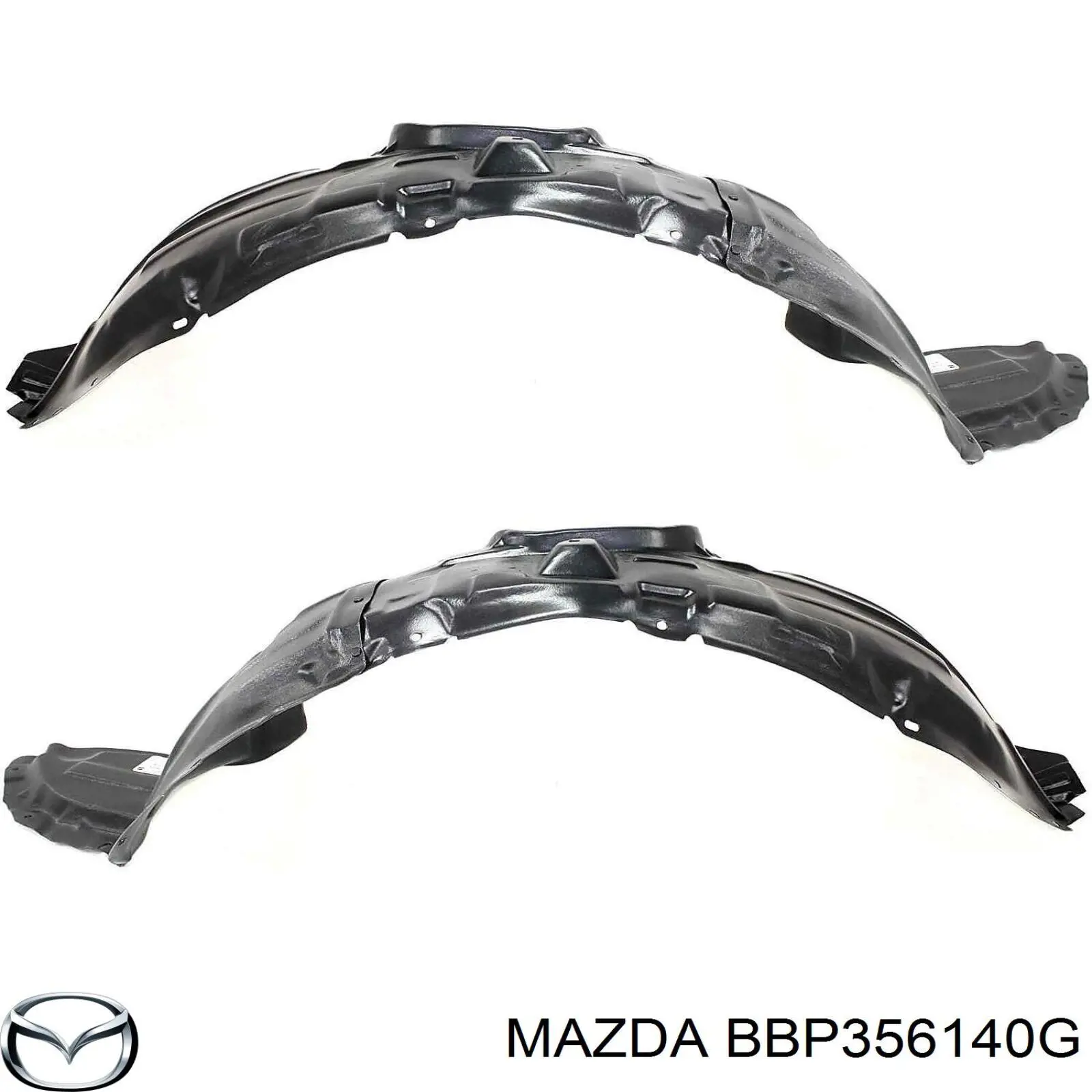 BBP356140G Mazda Підкрилок переднього крила, лівий