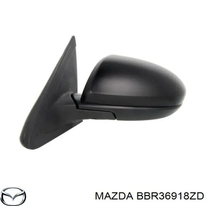 BBR36918ZD Mazda Дзеркало заднього виду, ліве