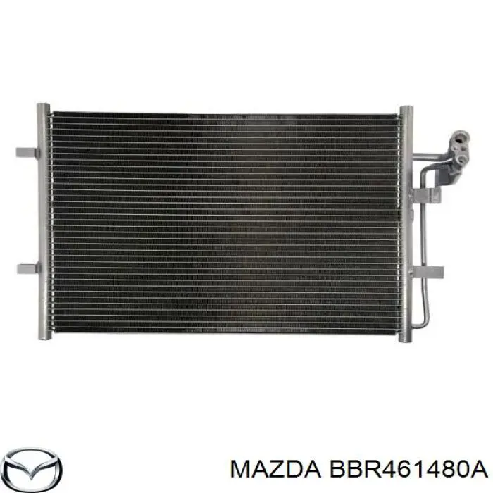 Купити BBR461480A Mazda Радіатор системи охолодження кондиціонера